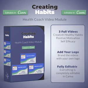 Canva Editable Videos - Creating Goals