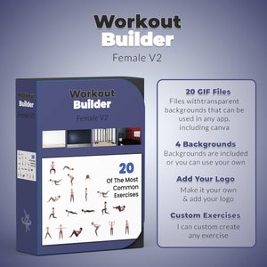 3d Character Workout Videos - Female V1