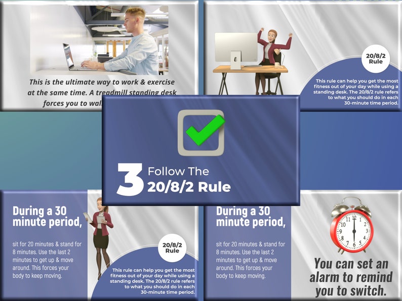 Burn Calories at Your Desk Ready Made Video Etsy