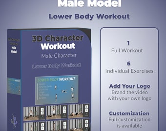 3D Character - Lower Body Workout