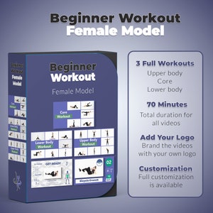 DFY Beginner Workout Video Program V2 (Female Model)