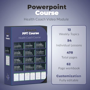 DFY Coach Course Powerpoint/Keynote Health
