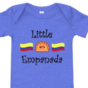 Colombia Baby One Piece/Colombia Baby Clothes/Colombia Cute/Colombia Baby/Empanada