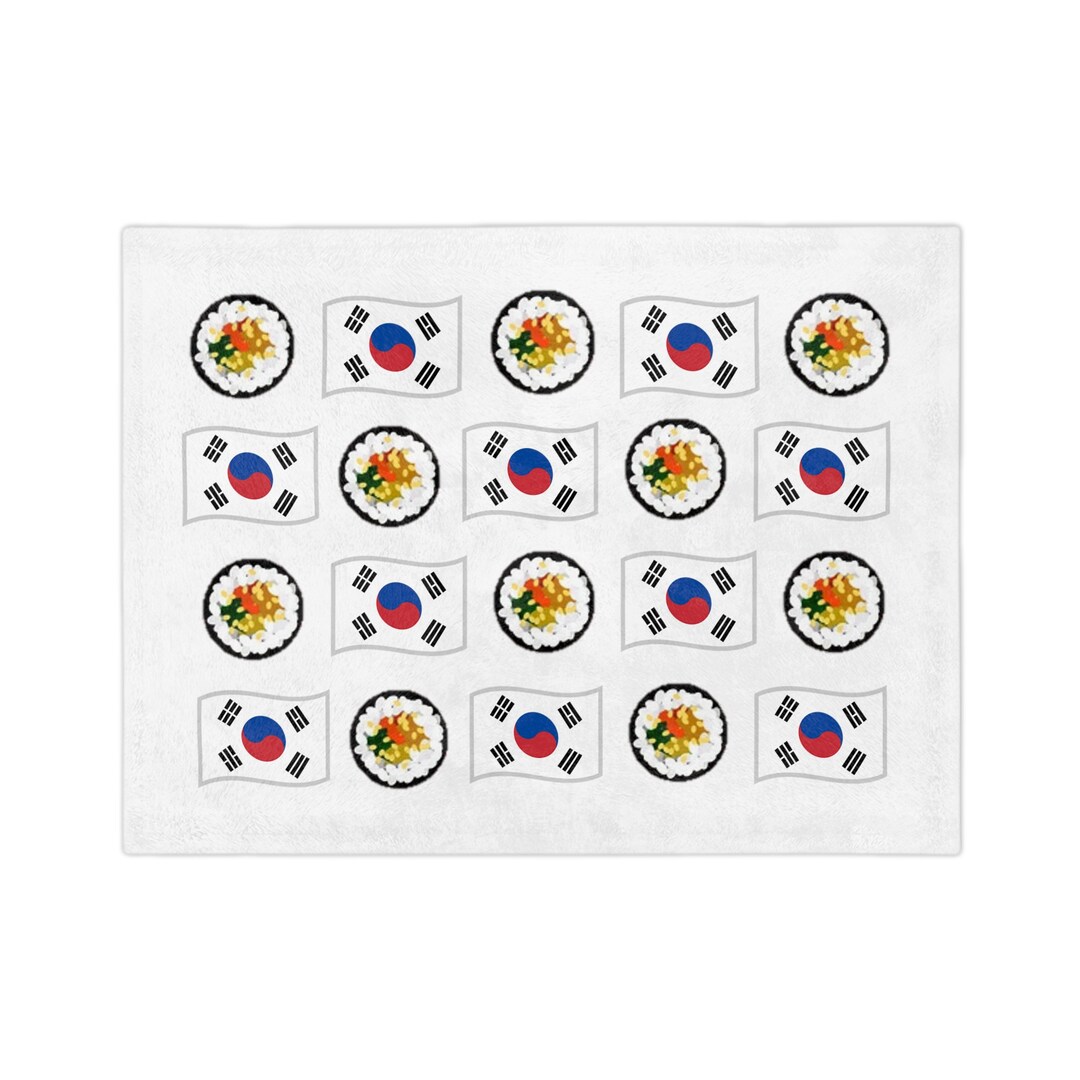 Korea Baby Blanket/korea Blanket/korea Baby/korea Kimbap Etsy