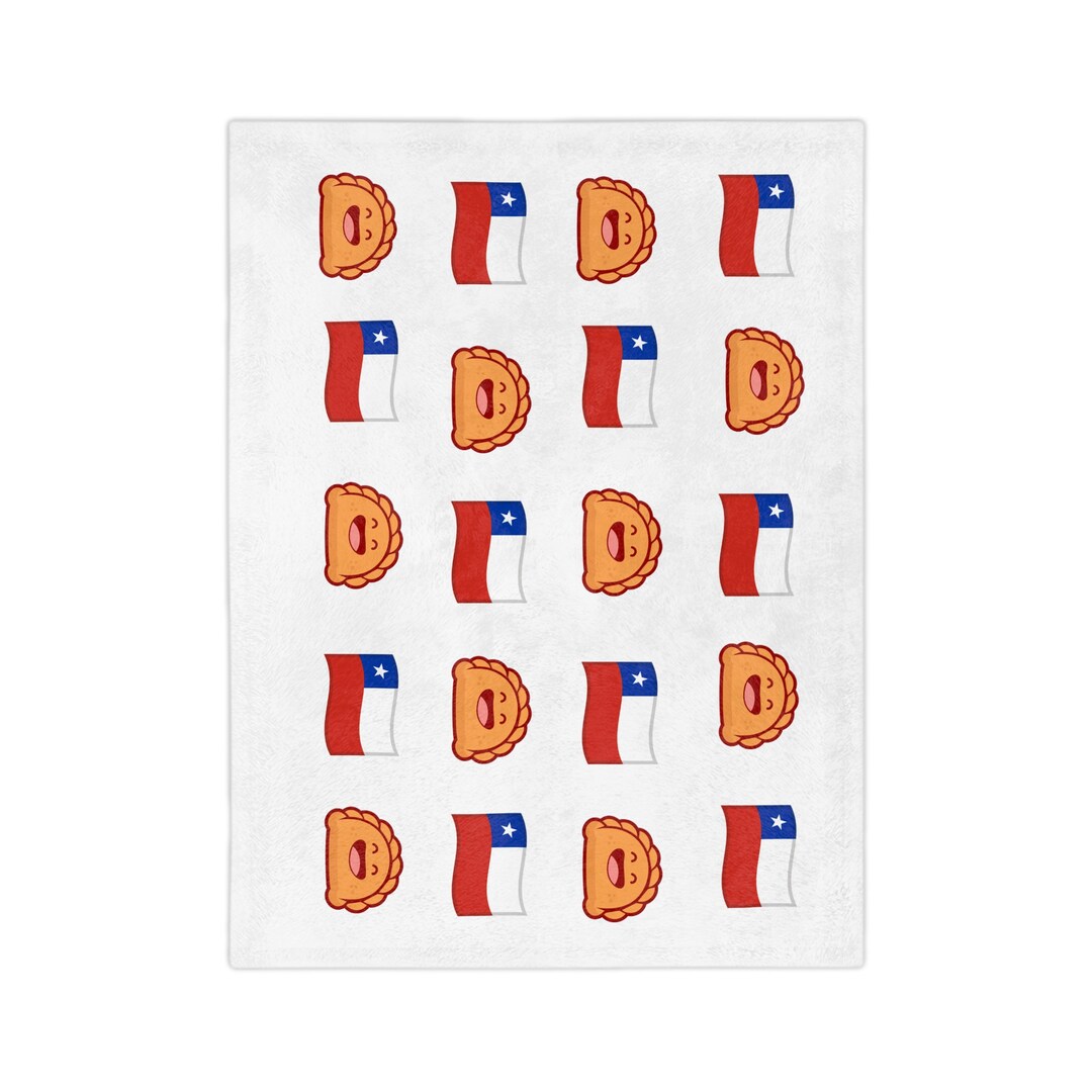 Chile Baby Blanket/chile Blanket/chile Baby/chile Empanada Etsy