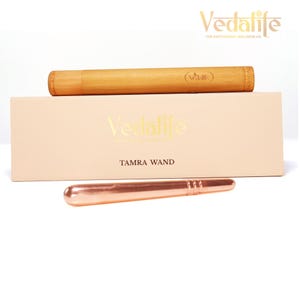 Solid Copper Healing & Massage Wand (6" Beauty and sanitizing tool)