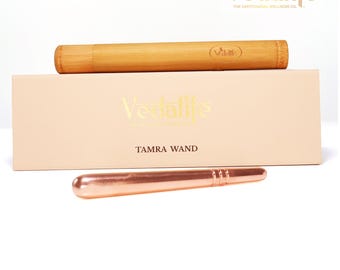 Solid Copper Healing & Massage Wand (6" Beauty and sanitizing tool)