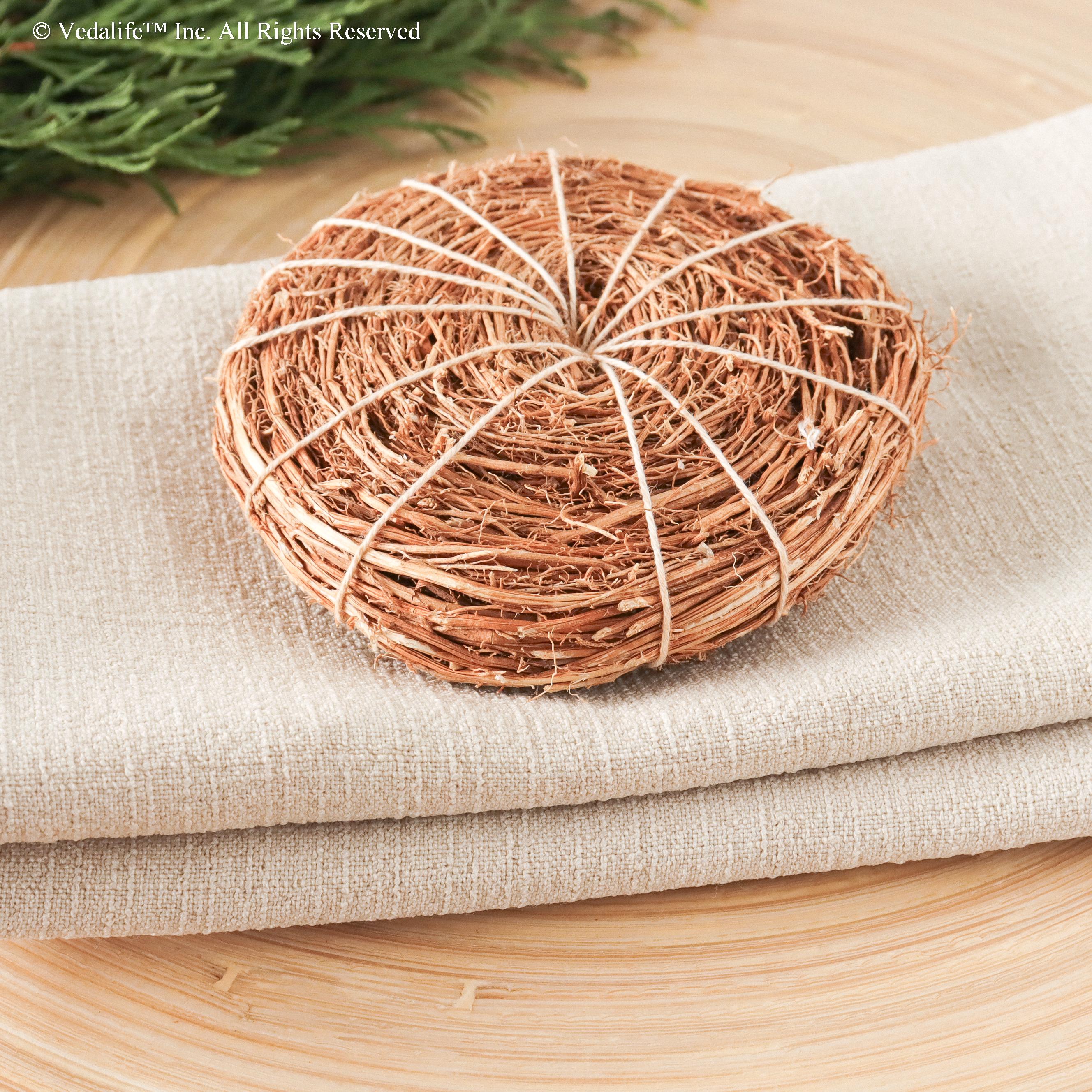 Vetiver Bath Scrubbers pack of 2