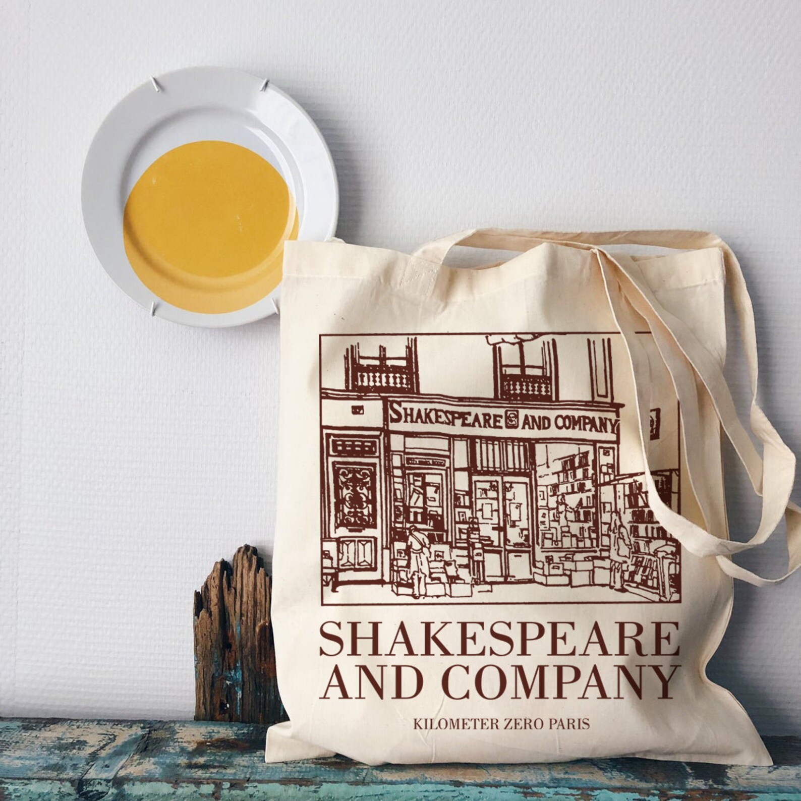 Shakespeare and Company Tote Bag Canvas Tote Bag. Etsy