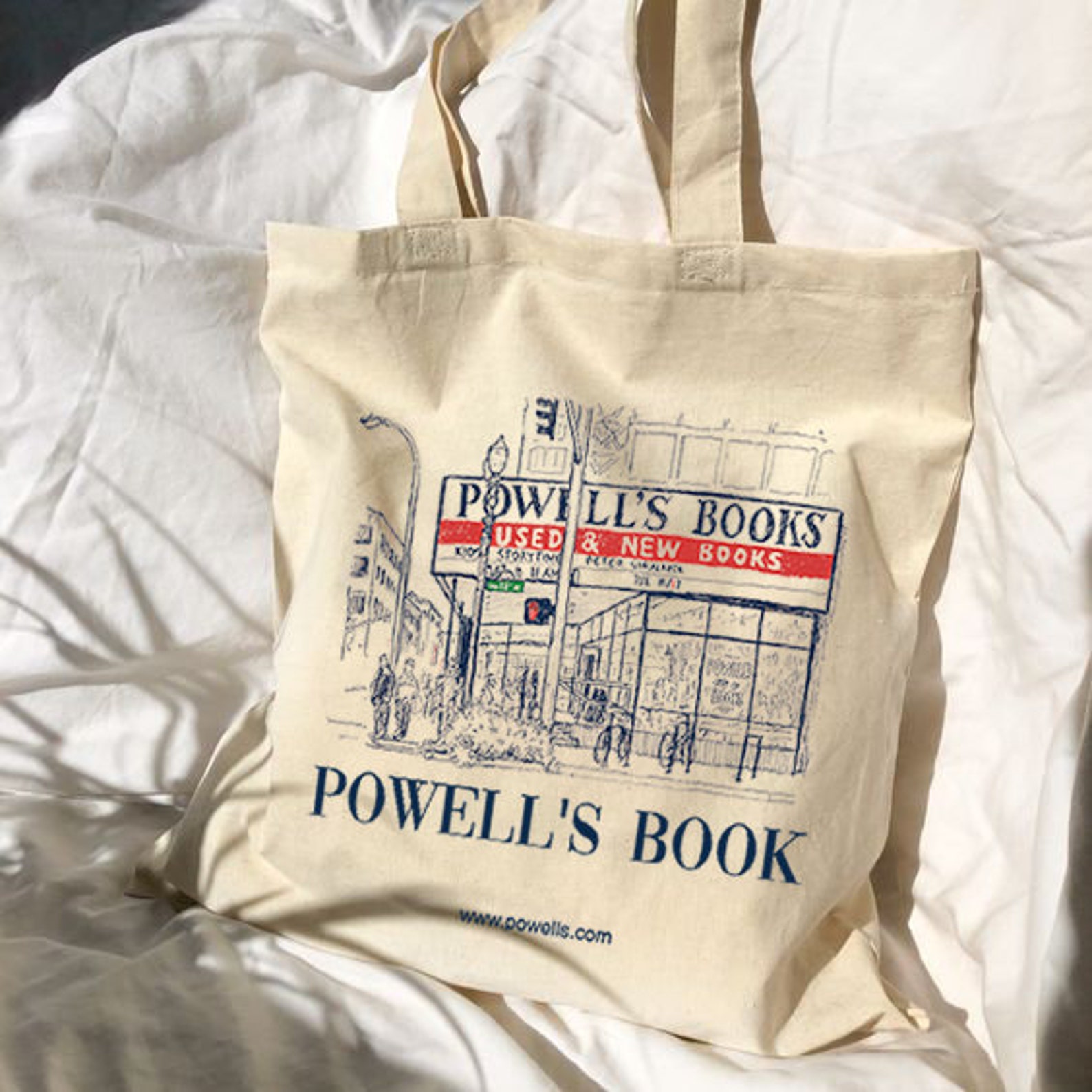Powells City of Books Tote Bag Canvas Tote Bag. Etsy