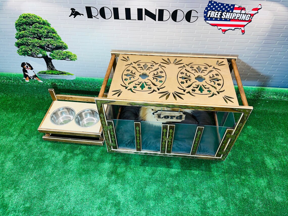 Kostenlose Lieferung Moderne Hundehaus Haustier Bett | Etsy