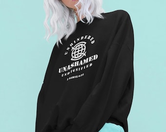 Undignified Praise Sweatshirt, Christian Apparel, Faith Based Christian Sweatshirt, Religious Sweatshirt, Christian Gift, Bible Verses