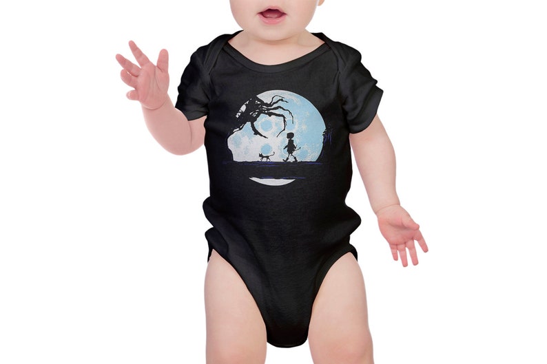 Baby Onepiece Firts Birthday Baby Gift Baby Birthday Baby Shower Coraline Neil Gaiman Baby Bodysuit