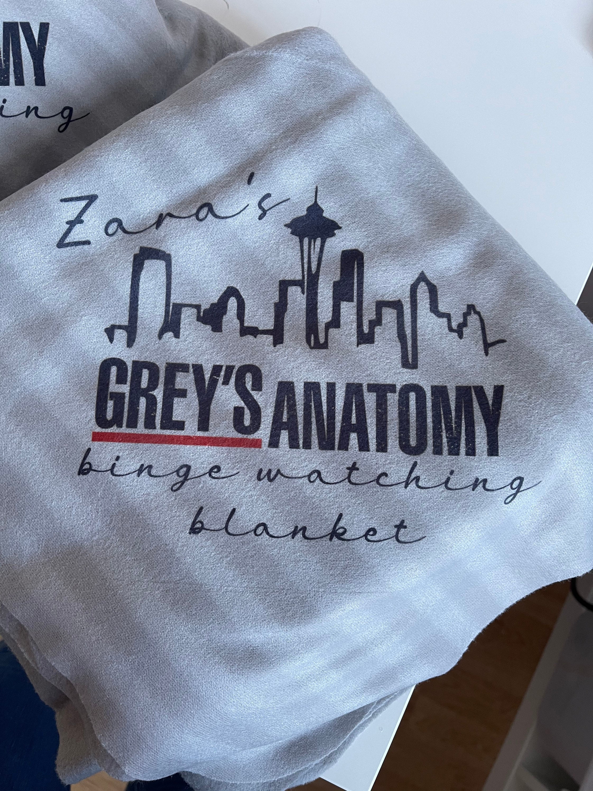 Binge Watching Blanket greys anatomy Netflix movies binge Etsy