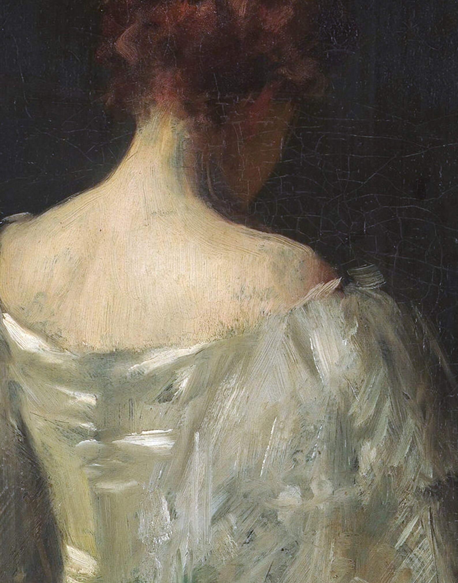 Vintage Victorian Woman Portrait | Moody Dark Toned Vintage Art ...