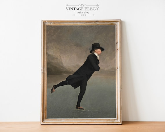 Whimsical Victorian Portrait | Vintage Oil Painting | French Antique | Art Print | DIGITAL PRINT Wall Art