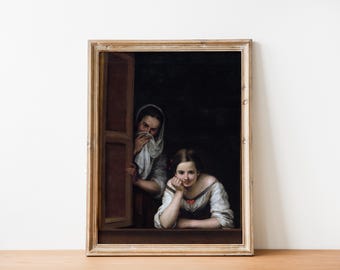 Bathroom Cheeky Art Humor | Funny Toilet Portrait Print  | Classical Vintage Victorian Art  |  Instant Download | DIGITAL PRINT