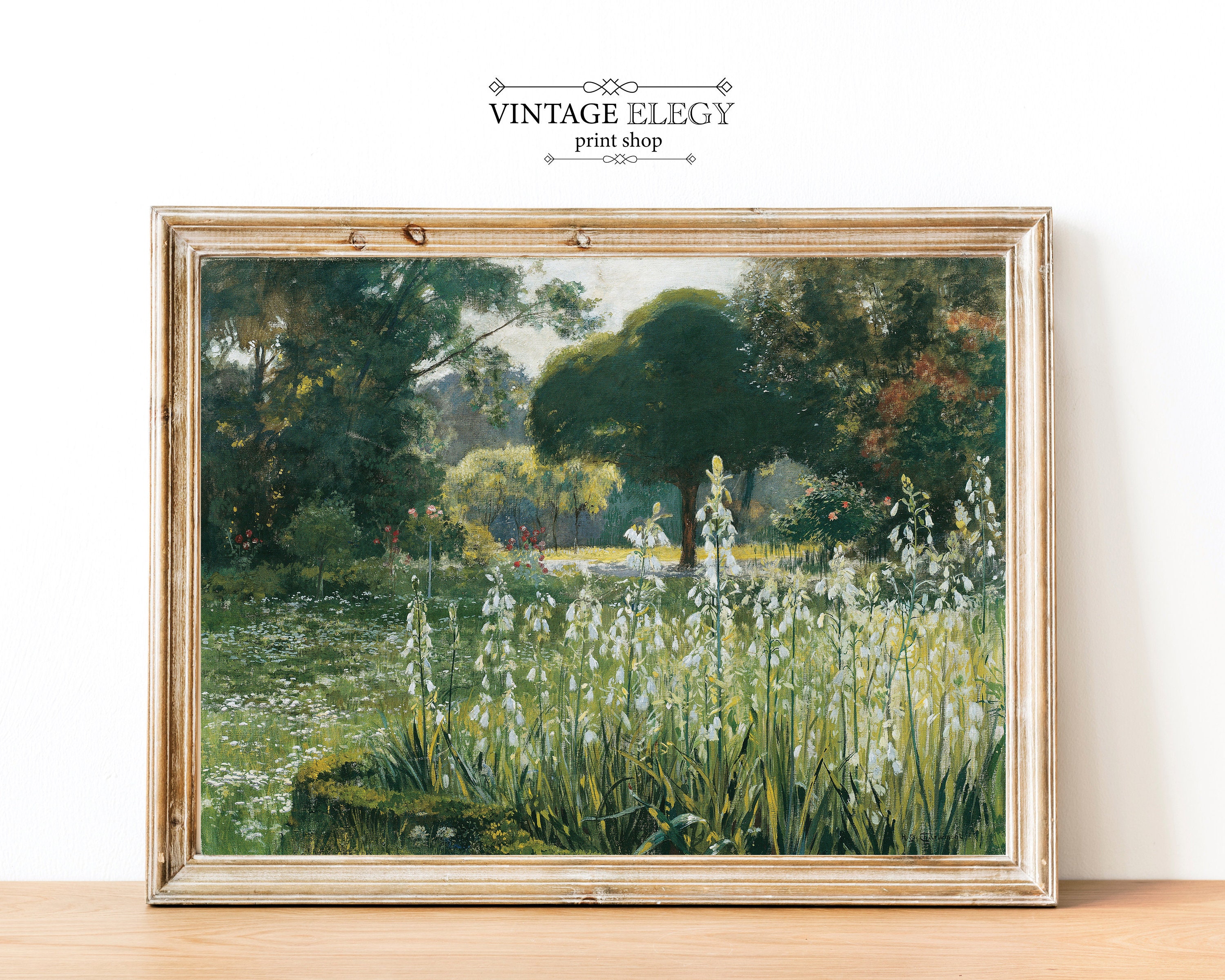 ヴィンテージ　フランス　油絵 フランスのヴィンテージサイン入り油絵、ジェナーリサイン入り