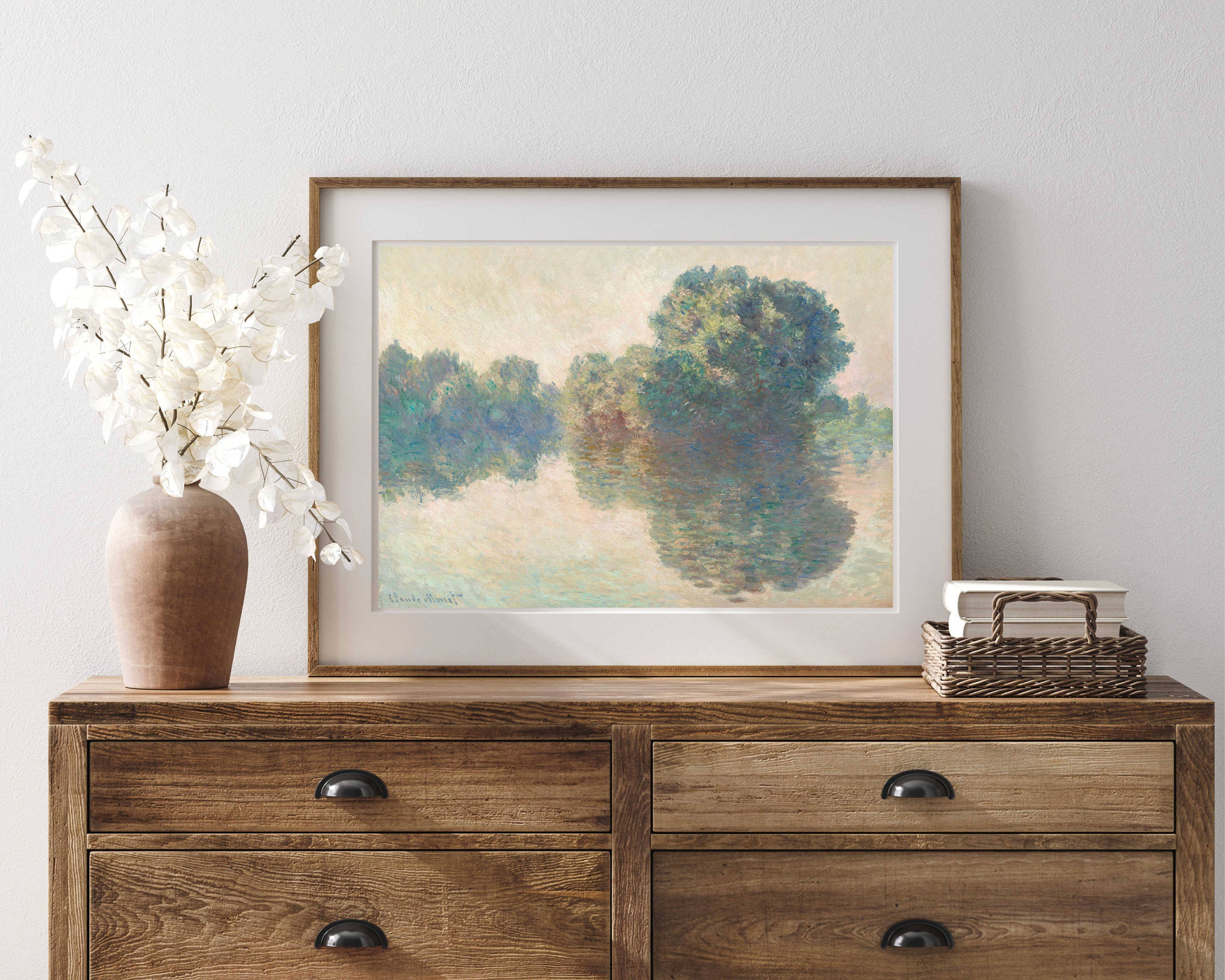 French Country Cottage Landscape Farmhouse Wall Art Etsy Ireland