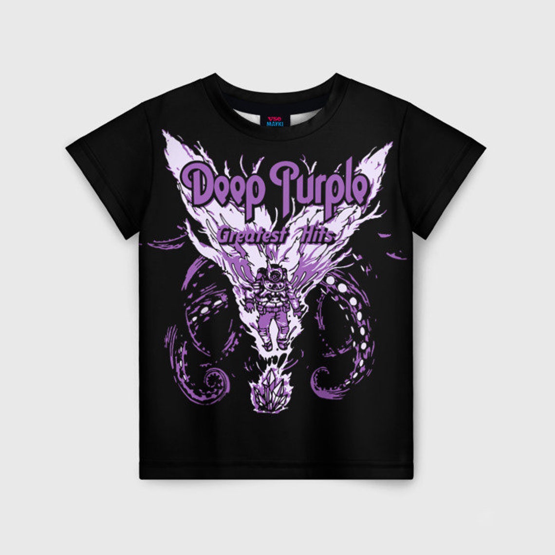 Deep Purple Cool Kids TShirt Toddler TShirt Kid TShirt Etsy