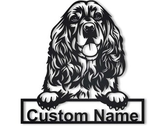 Cocker Spaniel Pet Animal Puppy Dog Cute Funny Gift Keychain Cocker Spaniel Pet Animal Puppy Dog Cute Funny Gift Keychain