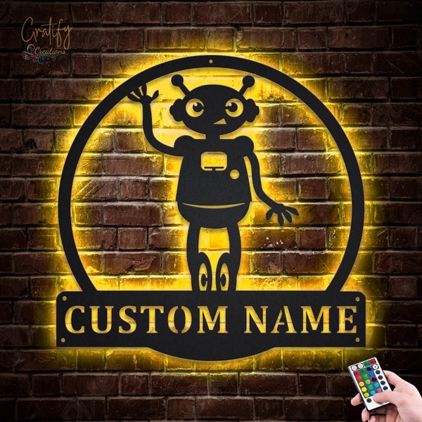 Robot Art - Etsy