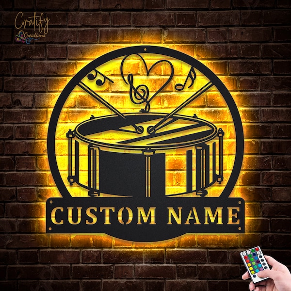 Snare Drum Light Etsy