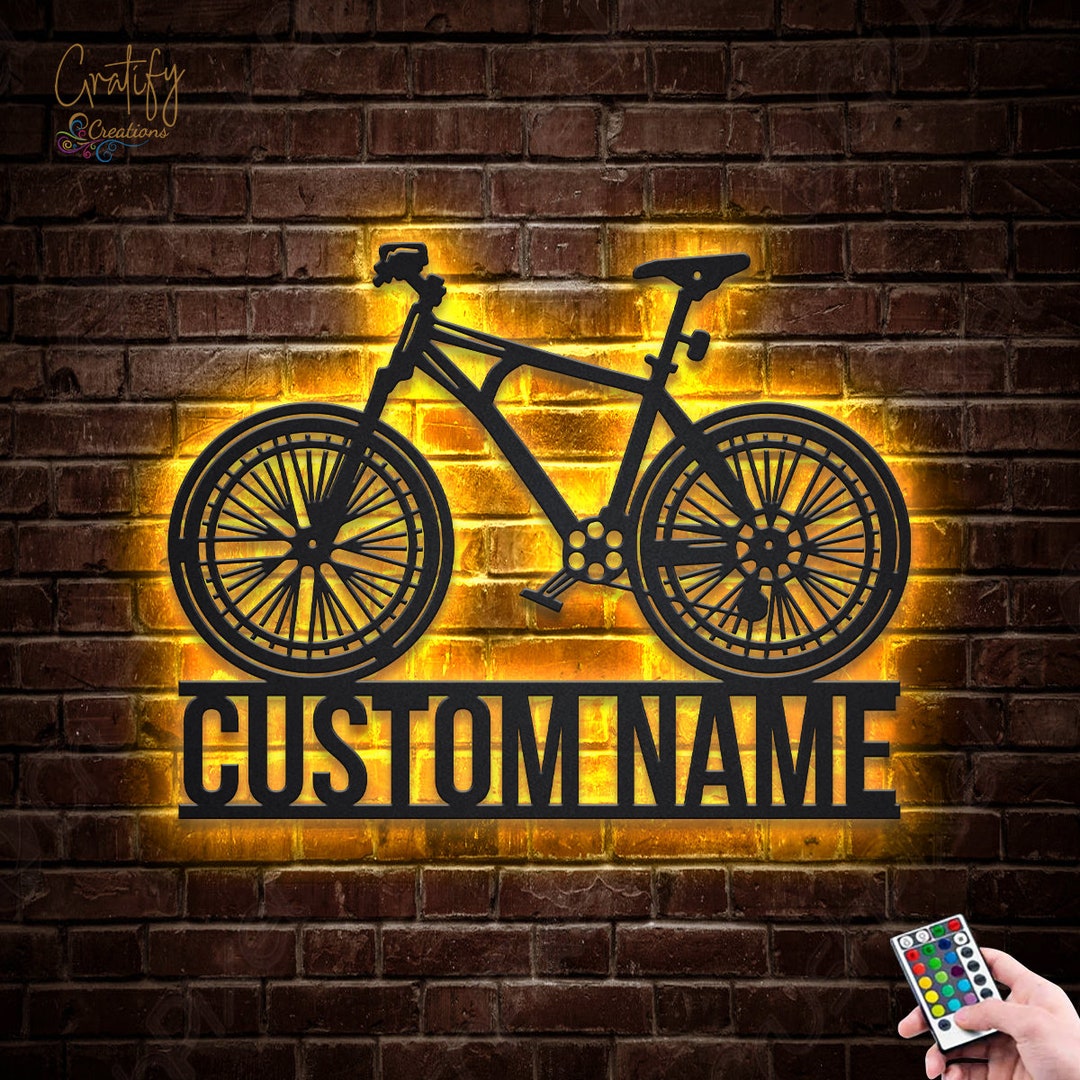 Mountain Bike Sport Metal With LED Lights,personalized Bicycle Sport ...