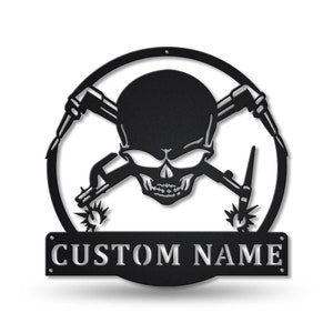 Welder Fabricator Metal Sign Art, Custom Welder Metal Wall Art, Welder Dad Metal Wall Decor, Welder Man Cave Wall Hanging