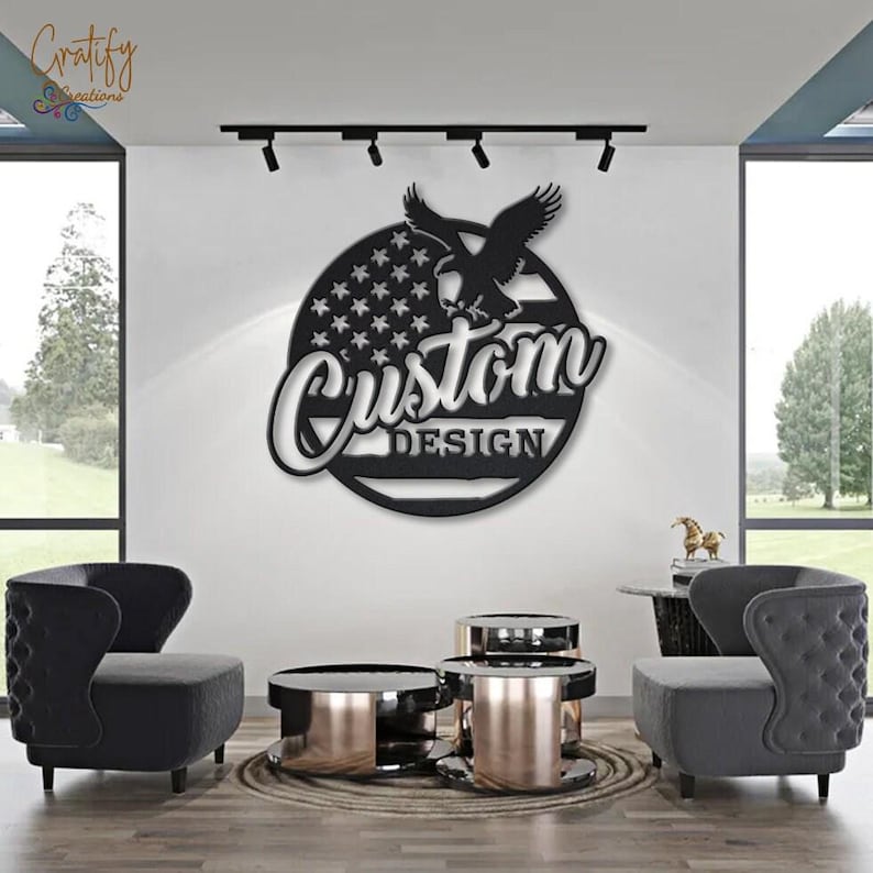 Custom Business Logo LED Light Metal Wall Sign | RGB Neon Name Sign ...