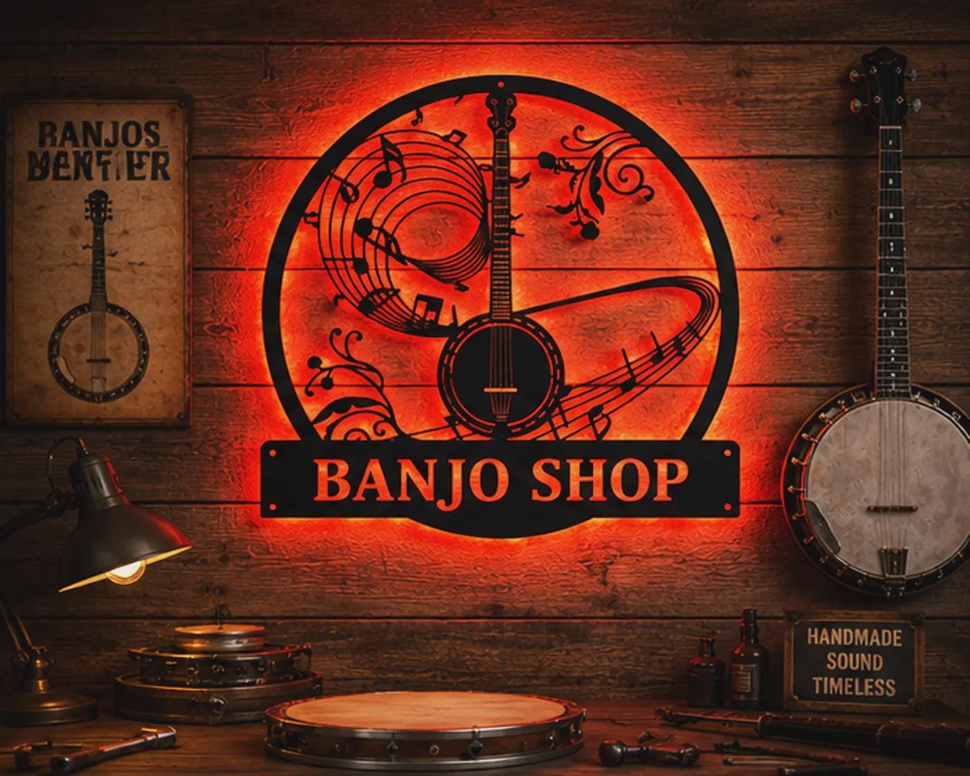 banjo tobacco metal sign VTG MFG DAVID DUNLOP PETERSBURG VA 9" X 17.25" EMBOSSED TIN for Sale in Jacksonville, FL Vintage Painted Tin Tobacco Sign