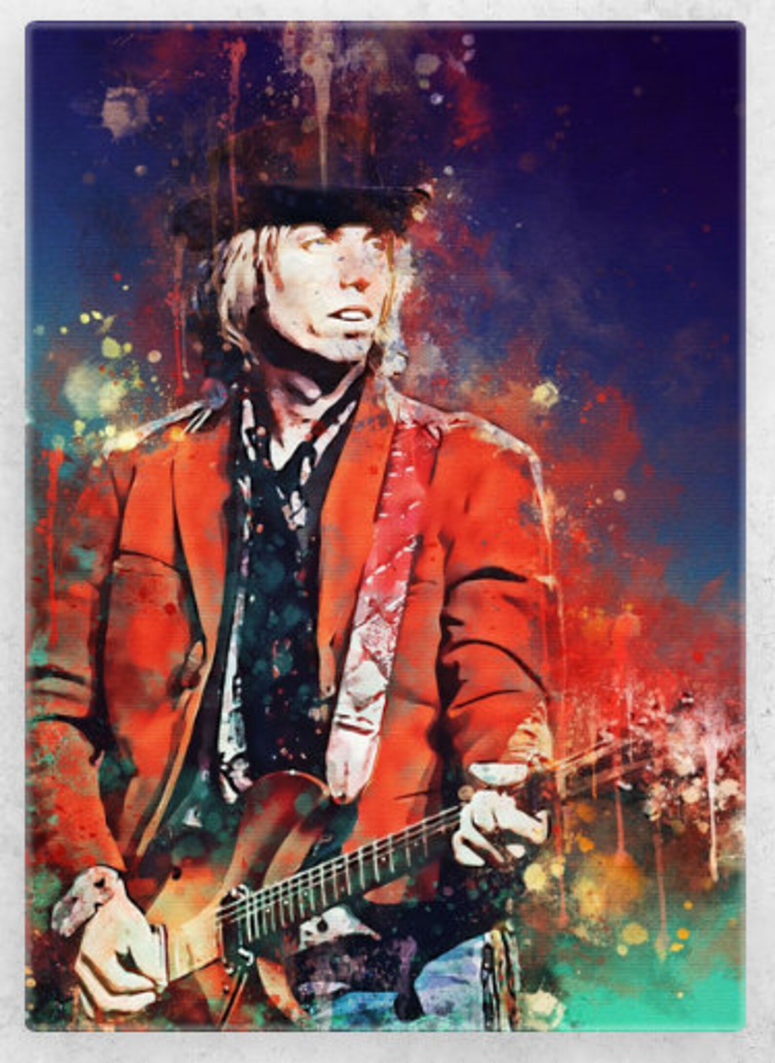 Tom Petty Poster Decorative Painting Wall Art Living Room Etsy