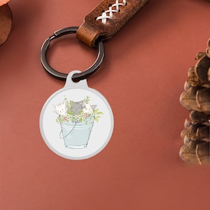 Customized Holder for Airtag Case, Personalized Transparent Silicone Waterproof for Airtag Case with Keychain