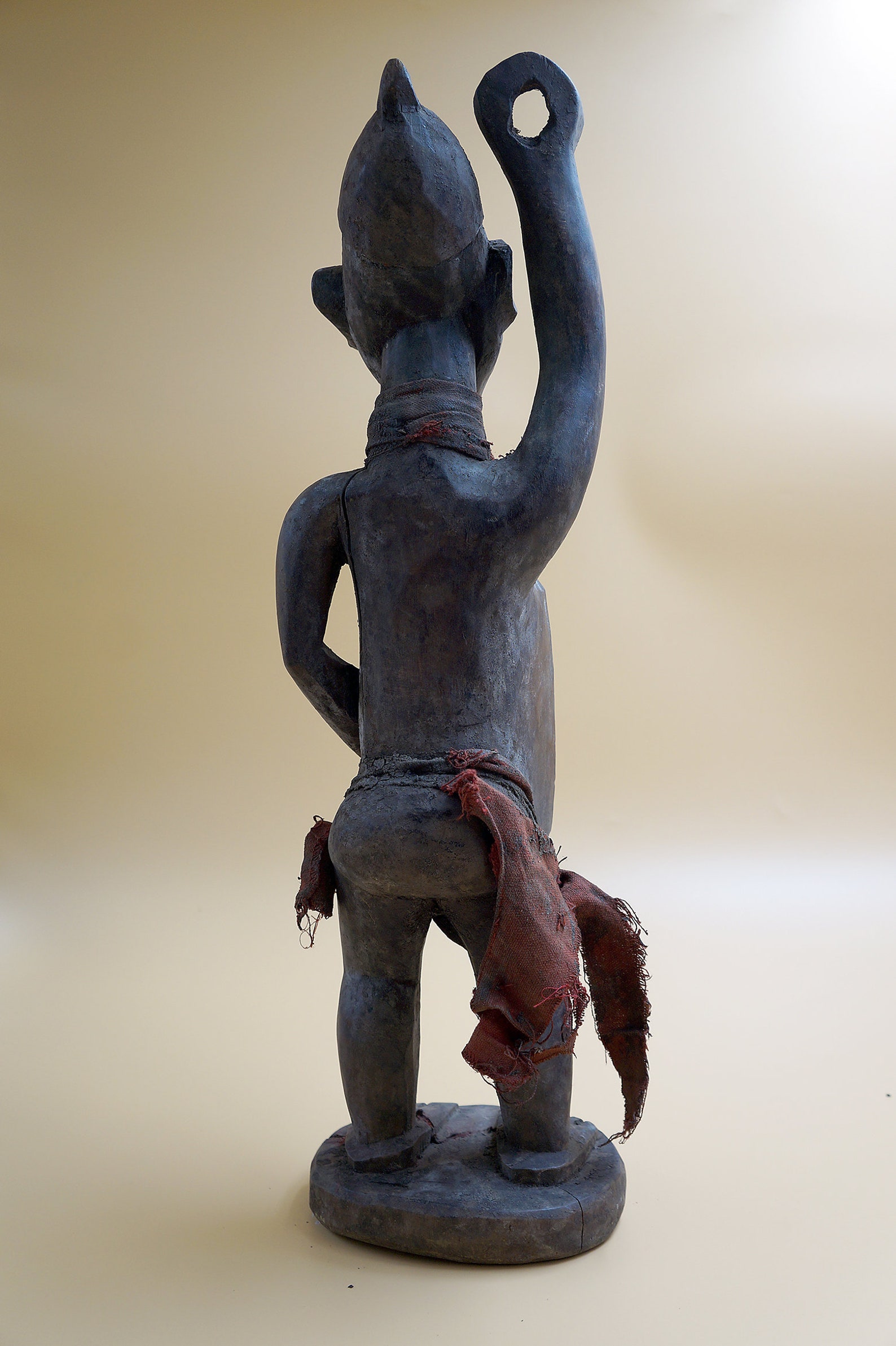 Vintage African Male Statue African Man Statue Black Man Etsy