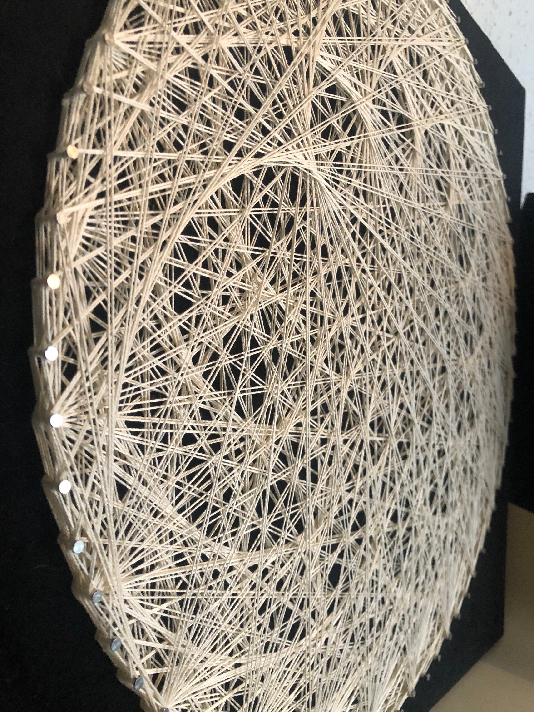 String art stretched wire frame Etsy