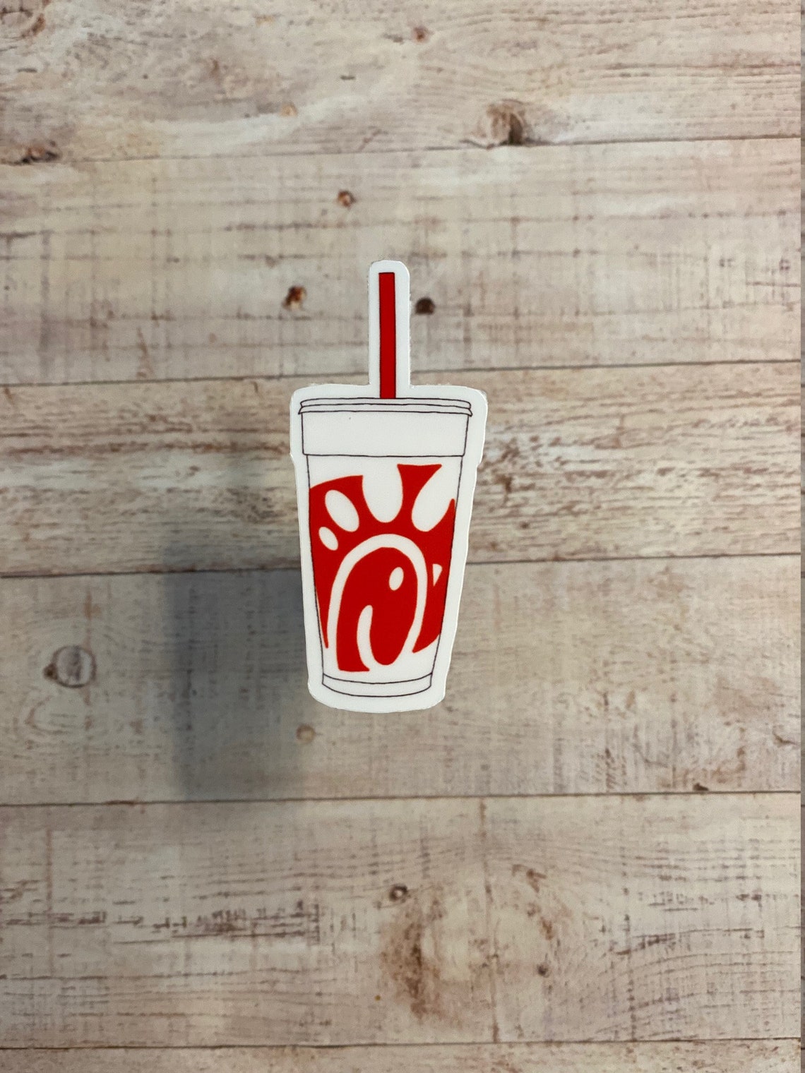 Chick Fil A Cup Sticker Etsy
