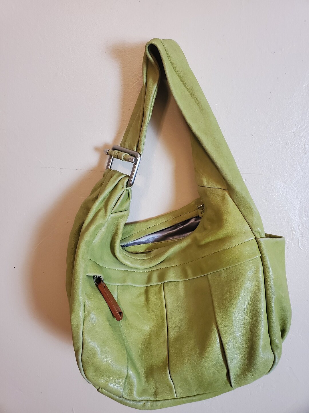 Vintage Cole Reaction Green Hobo Etsy.de