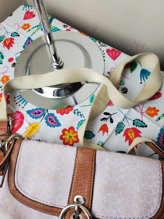 Monogram coach cheap purse