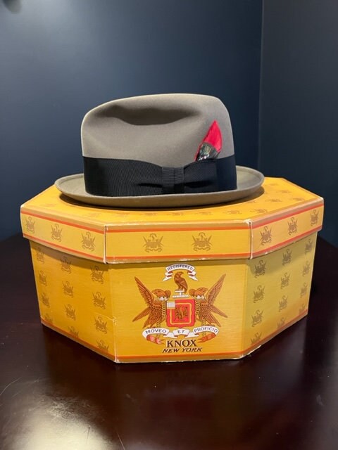 Vintage Knox Hat - Etsy