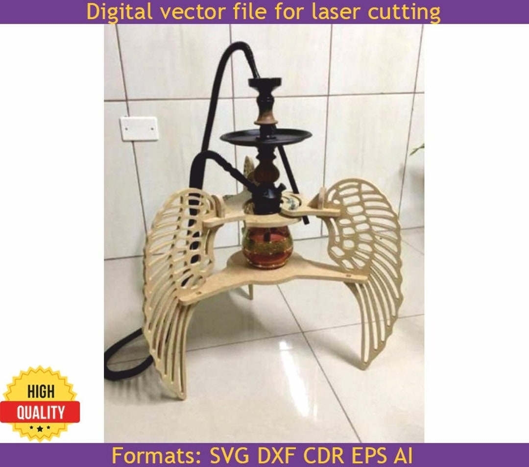 Stand for Shisha. 3D Puzzle Decor for Home 3d Model (Download Now) Etsy