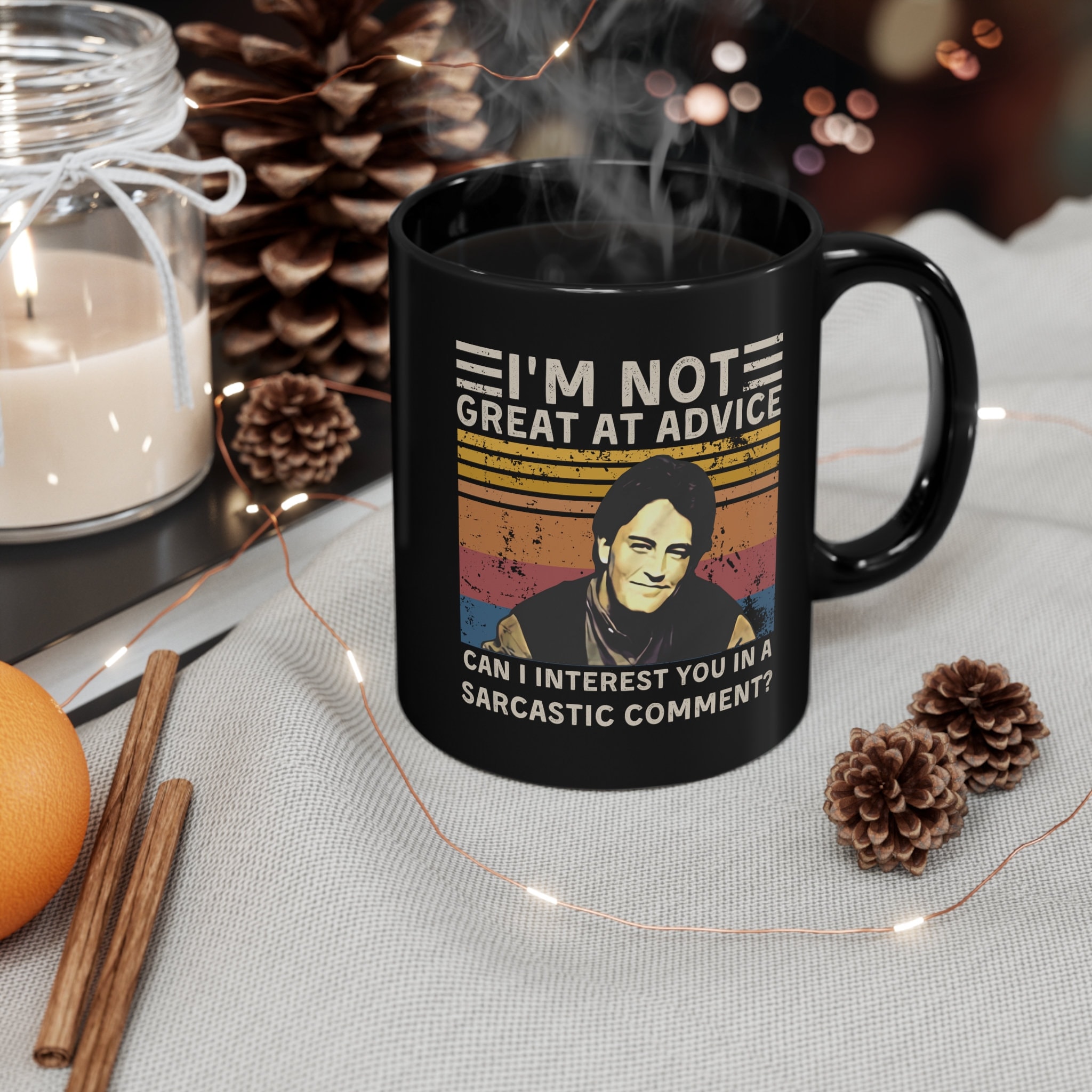 I'm NOT Great at Advice CAN I Interest You in A Sarcastic Comment Mug, Coffee Mug, Cup-Tea Mug, Gift Mug