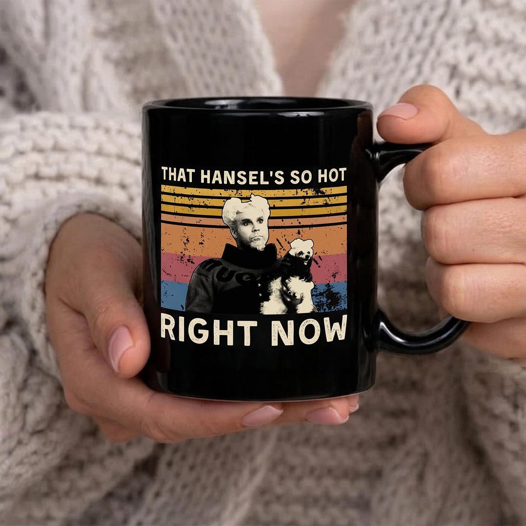 Zoolander Vintage Coffee Mug, Hansel's so Hot Right Now Retro Fan Cup ...