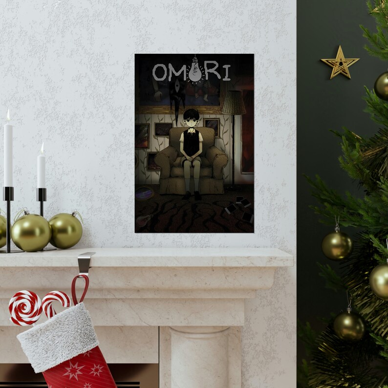 Omori Merch Omori Poster Omori Lamp Room Art Wall Decoration Etsy