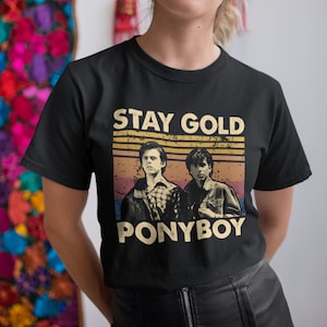 Stay Gold Ponyboy Vintage Retro Unisex T-Shirt, Hoodie, Sweatshirts