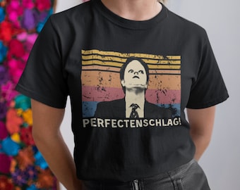 Camiseta, sudadera y sudadera vintage de Dwight Schrute con el logo perfecto