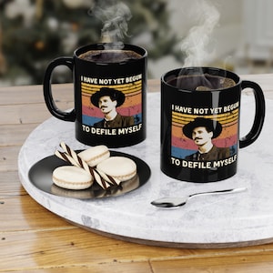 Todavía NO he comenzado a profanarme taza Vinatge, taza de té, taza de regalo