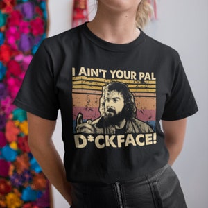Non sono il tuo amico Dickface Vintage Retro Unisex T-Shirt, Felpa con cappuccio, Felpe