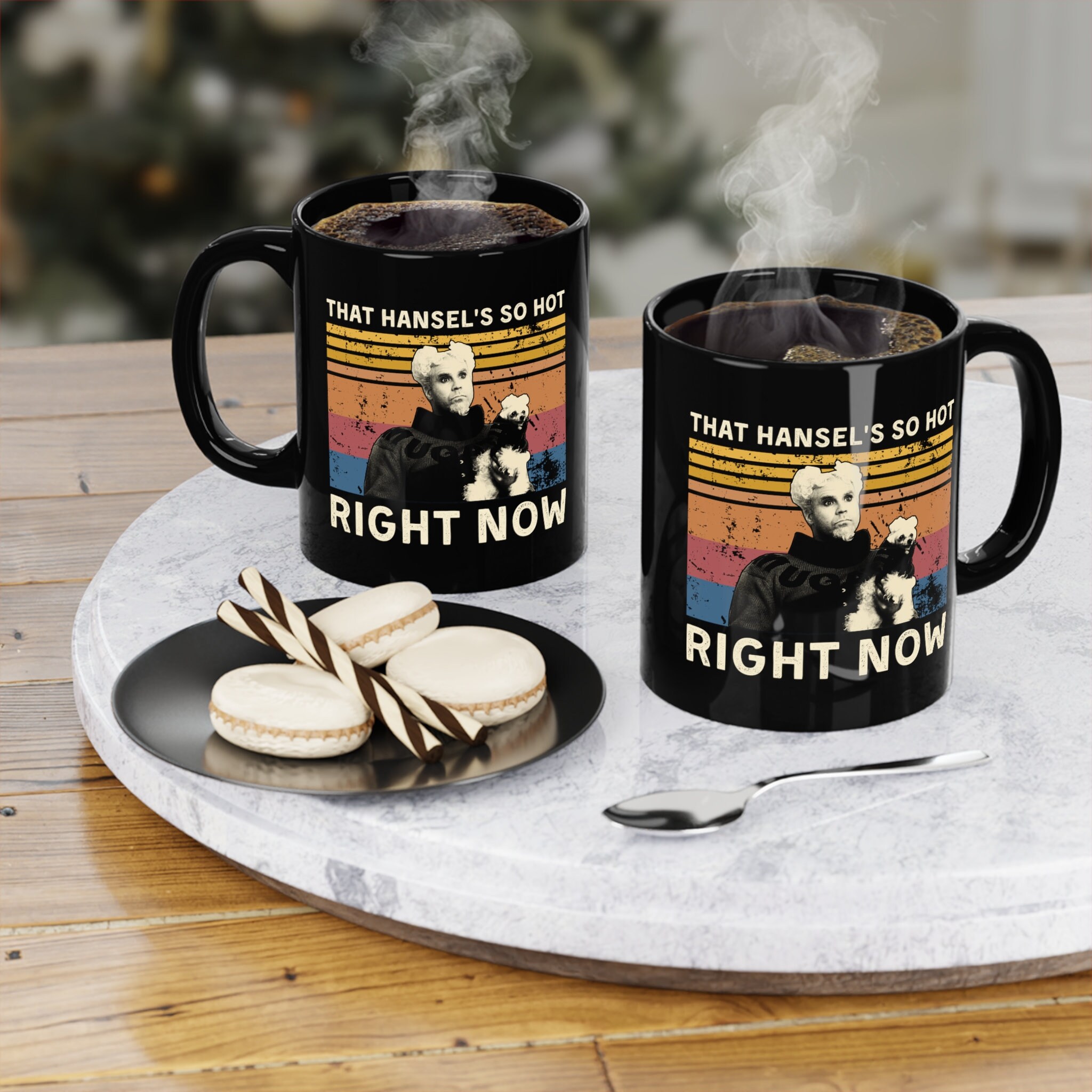 Zoolander Vintage Coffee Mug, Hansel's so Hot Right Now Retro Fan Cup ...