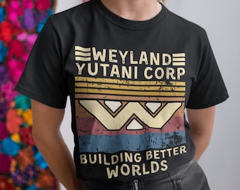 Camiseta, sudadera y sudadera vintage Building Better Worlds de Weyland Yutani Corp