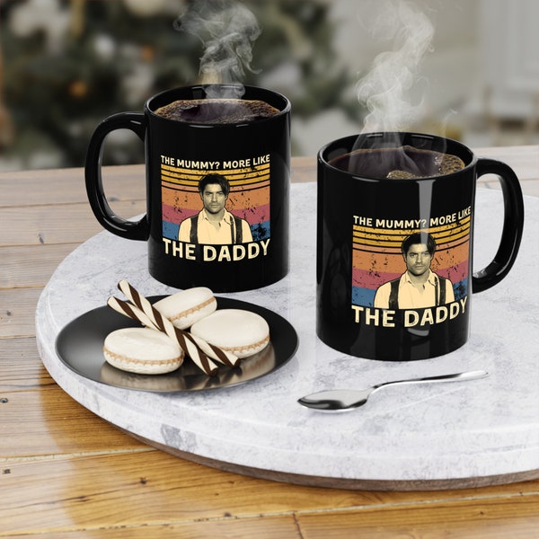 The Mummy More Like The Daddy Vintage Mug, Cup-Tea Mug, Gift Mug